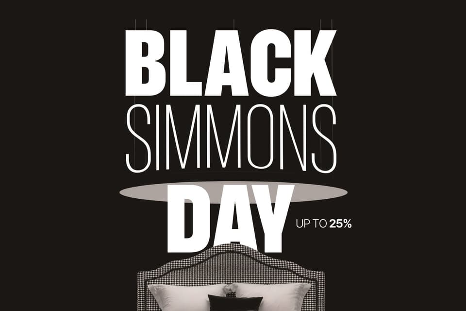 BLACK SIMMONS DAY 최대 25% 할인 포스터